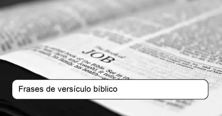 Frases de versículo bíblico