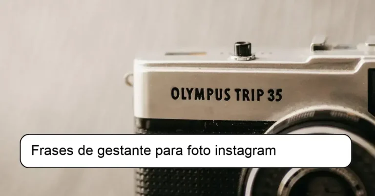 Frases de gestante para foto instagram