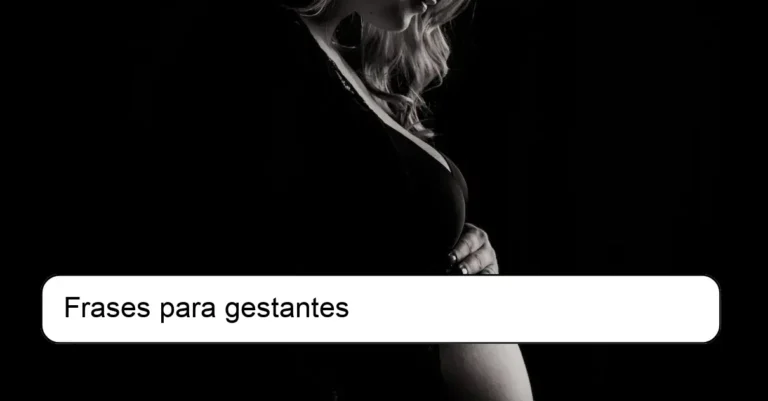 Frases para gestantes