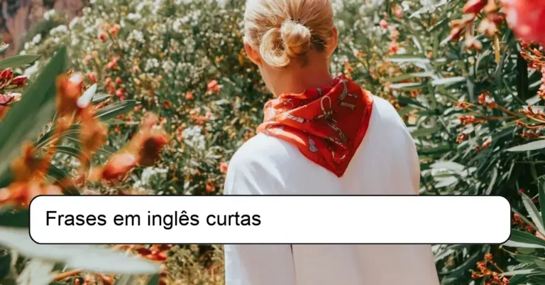 Frases em inglês curtas