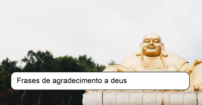 Frases de agradecimento a deus