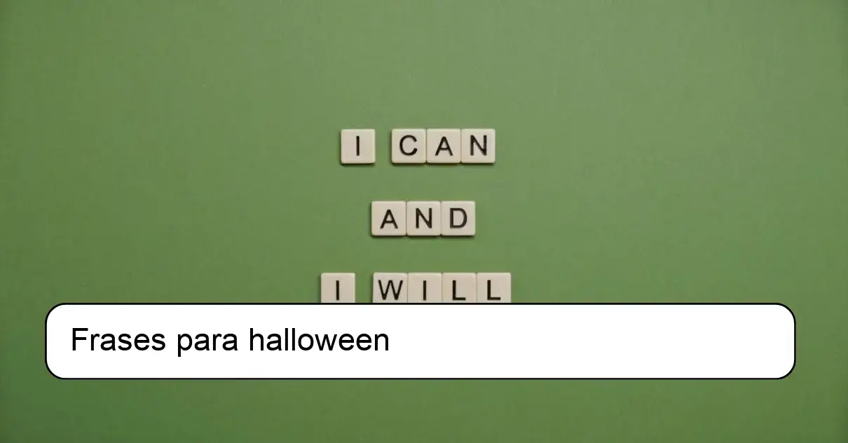 Frases para halloween