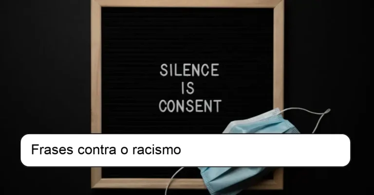 Frases contra o racismo