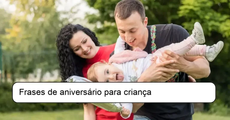 Frases de aniversário para criança