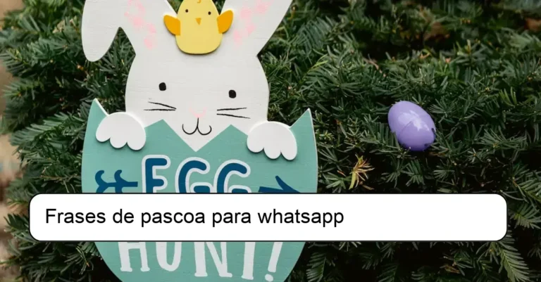 Frases de pascoa para whatsapp