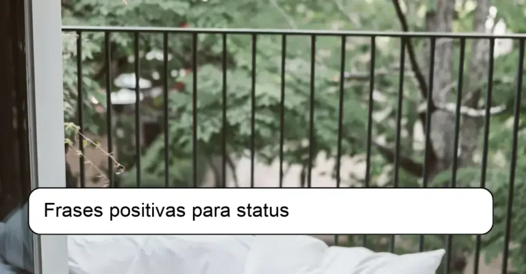 Frases positivas para status