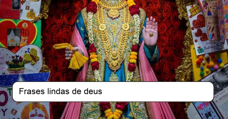 Frases lindas de deus