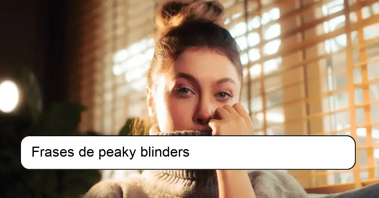 Frases de peaky blinders