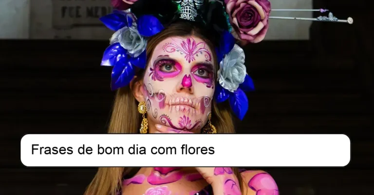 Frases de bom dia com flores