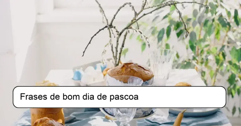 Frases de bom dia de pascoa