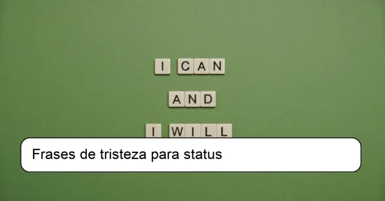 Frases de tristeza para status