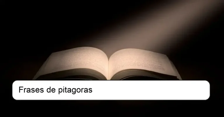 Frases de pitagoras