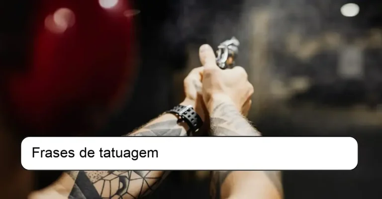 Frases de tatuagem