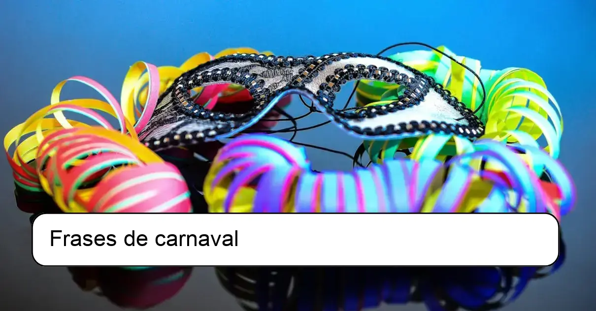 Frases de carnaval