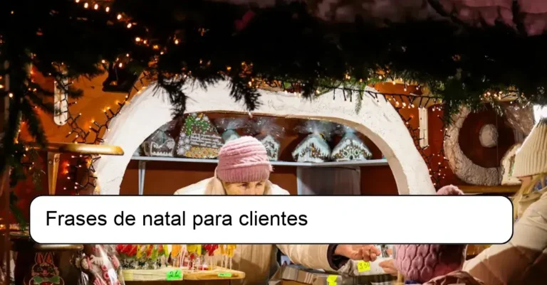 Frases de natal para clientes