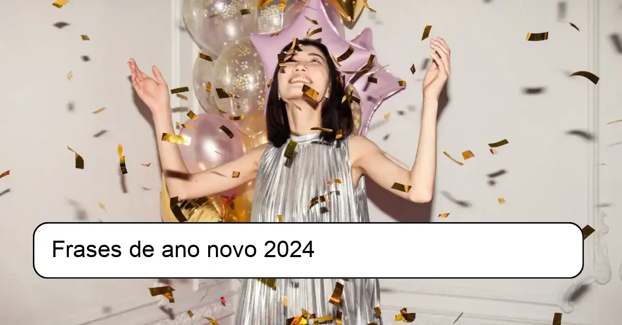 Frases de ano novo 2024