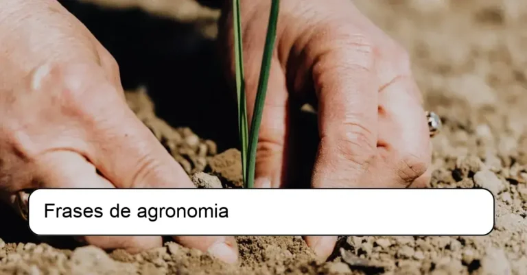 Frases de agronomia