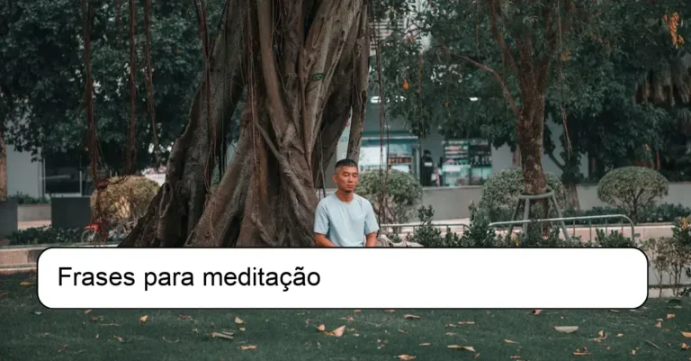 Frases para meditação