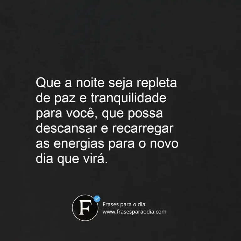 Frases de boa noite para whatsapp com imagem bonita