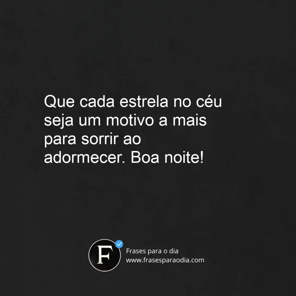 Frases de boa noite para whatsapp com imagem bonita