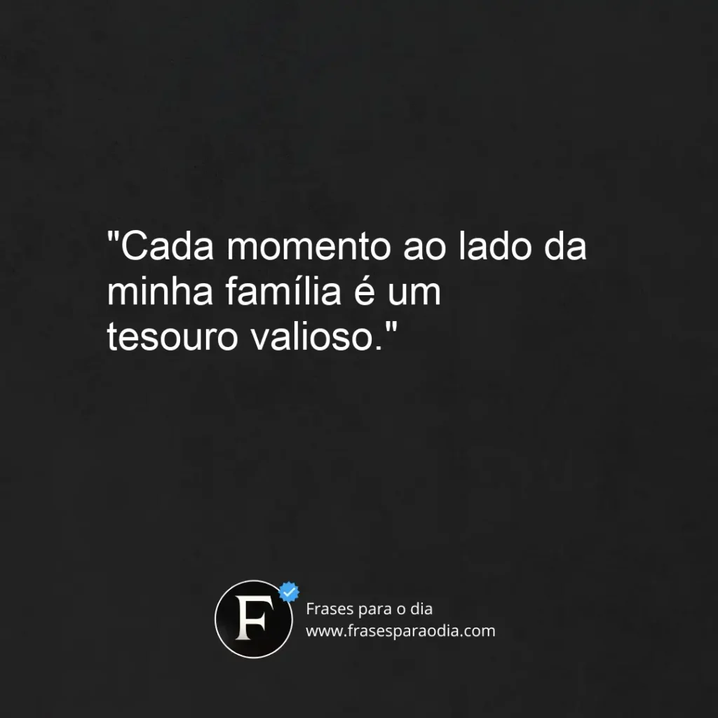 Frases para foto com a familia