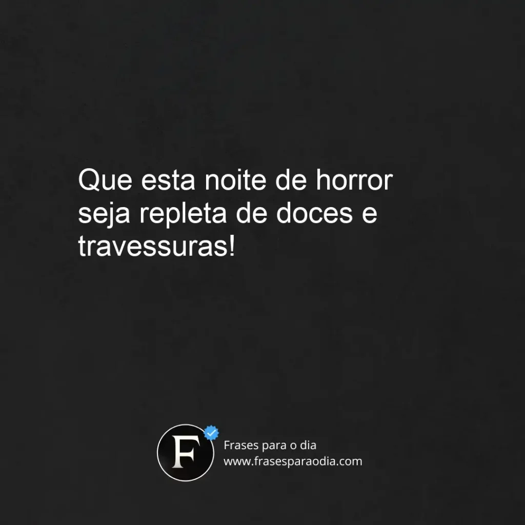 Frases para o Dia de Halloween