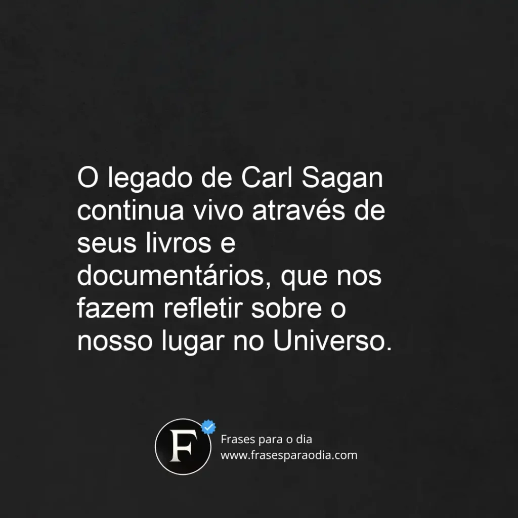 Frases carl sagan