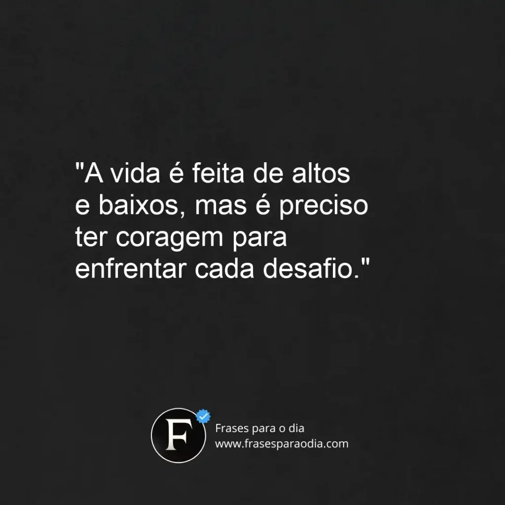 Frases da vida