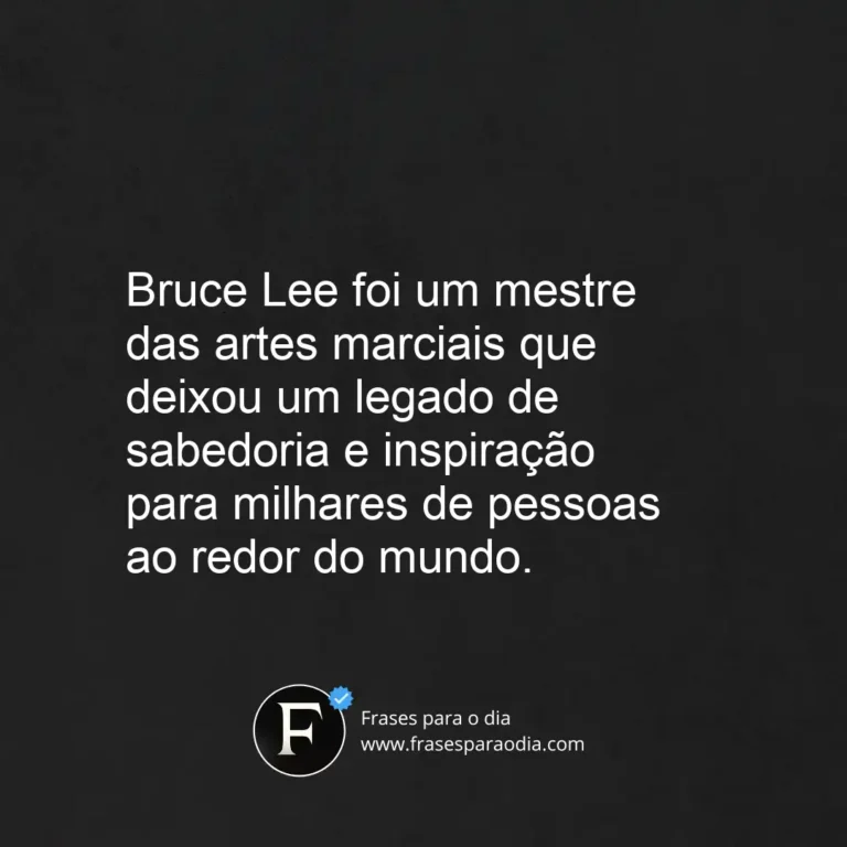 Frases de bruce lee