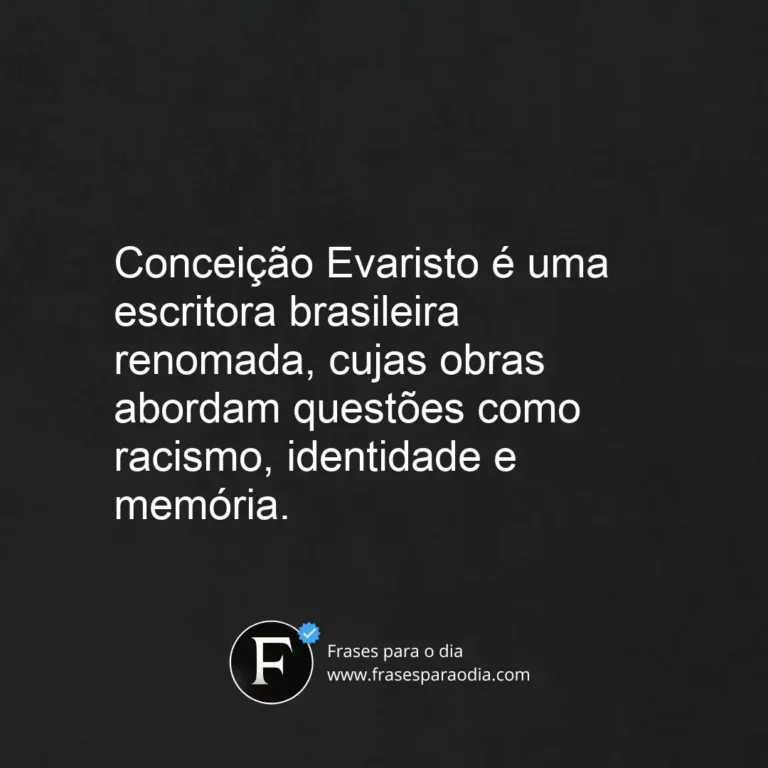 Frases de conceicao evaristo