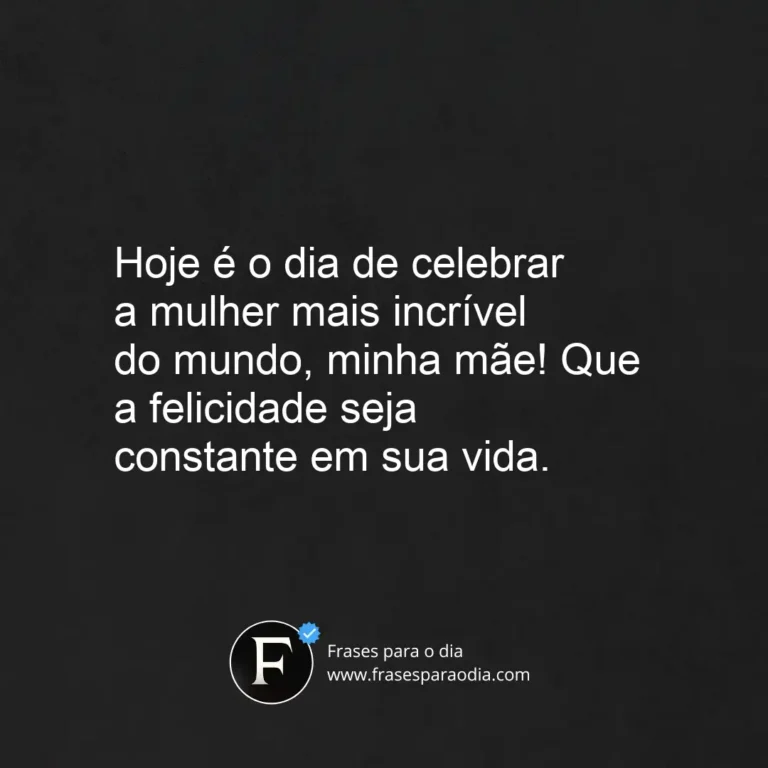 Frases de feliz aniversário para mãe