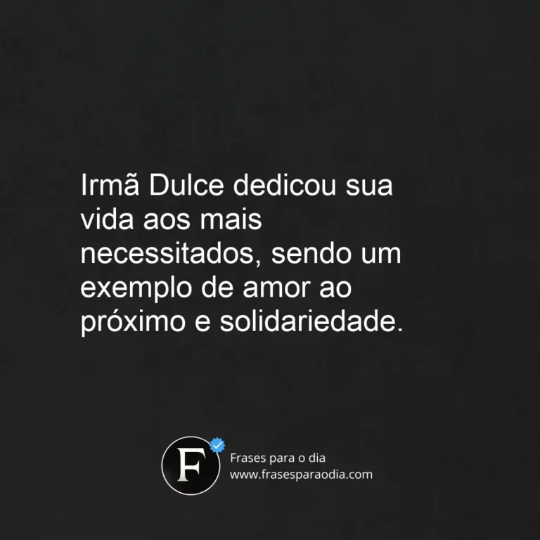 Frases de irma dulce