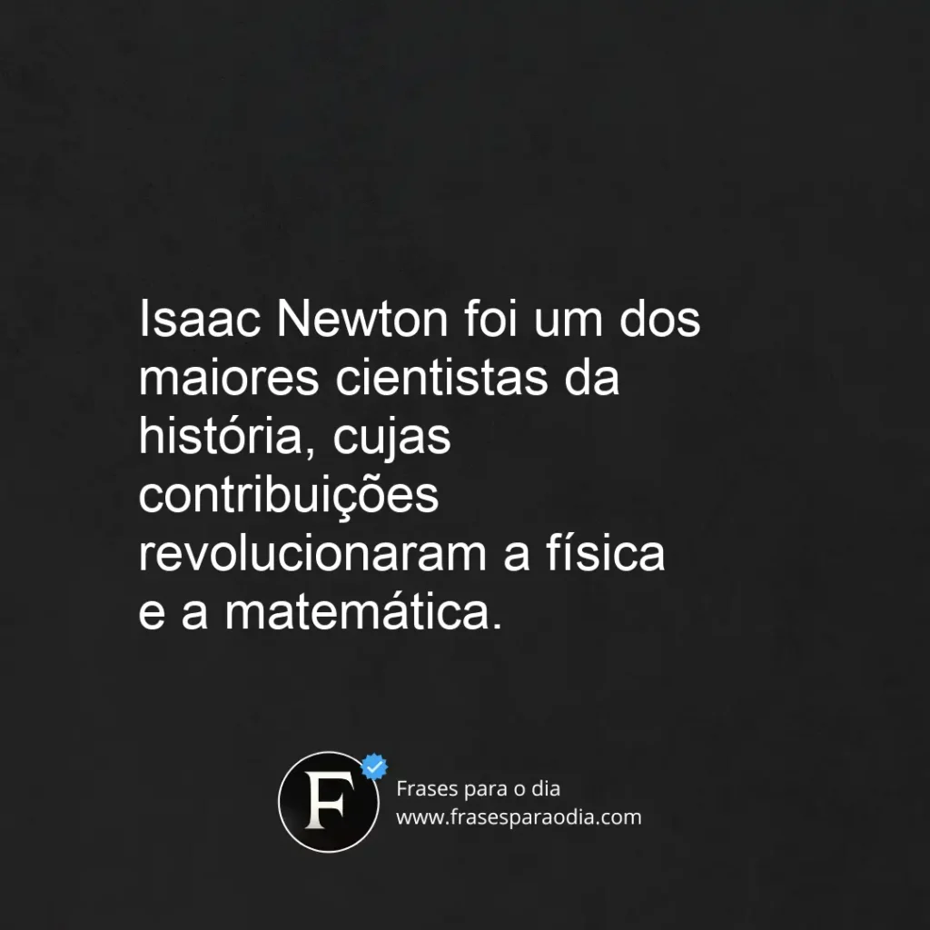 Frases de isaac newton