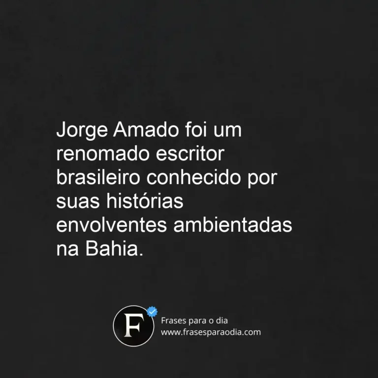 Frases de jorge amado