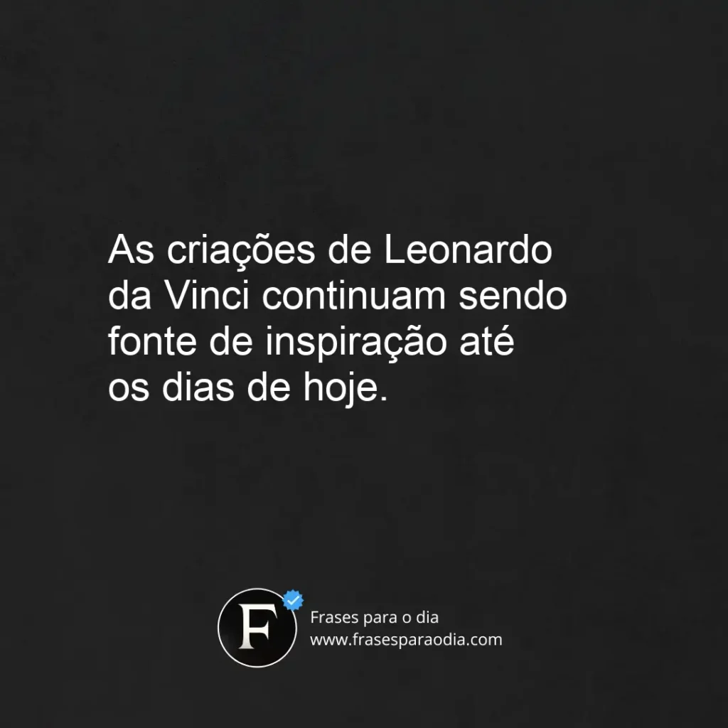 Frases de leonardo da vinci