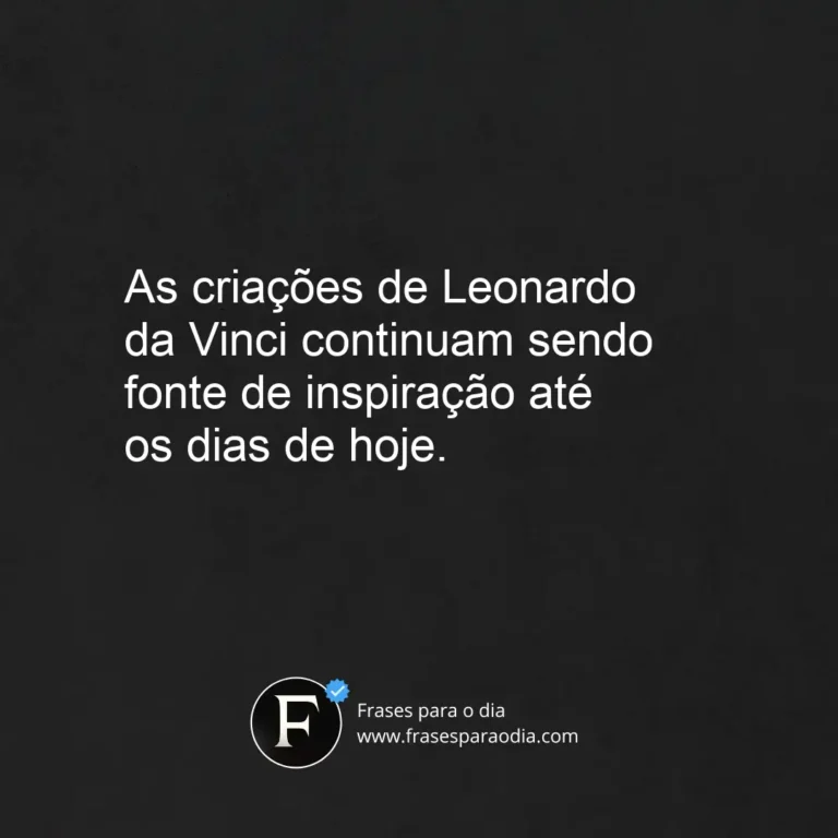 Frases de leonardo da vinci