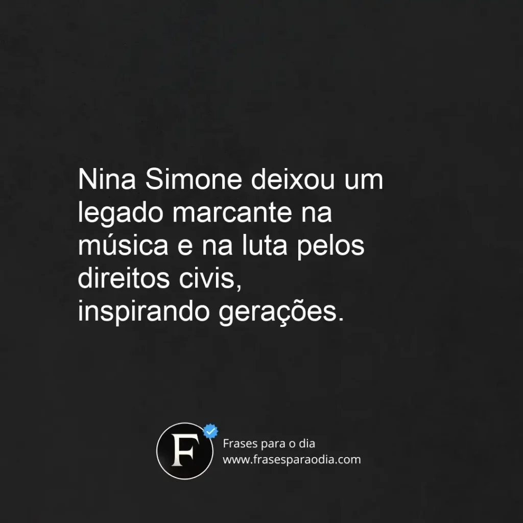 Frases de nina simone