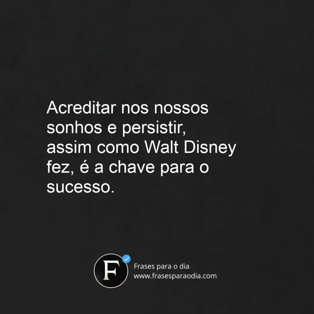 Frases walt disney