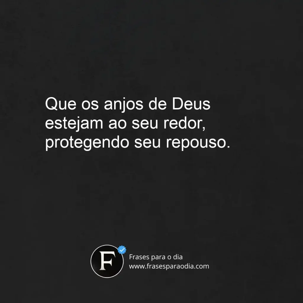 Frases biblicas de boa noite