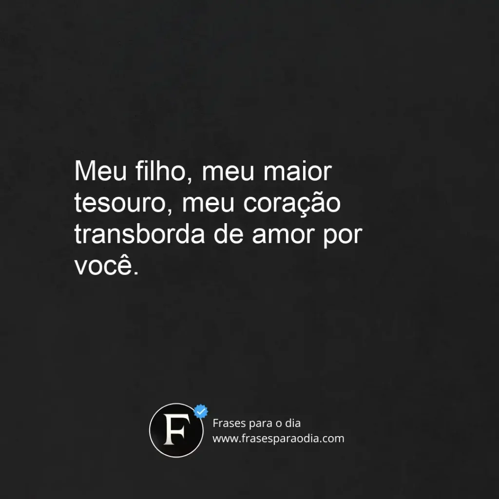 Frases de declaracao de amor para filho