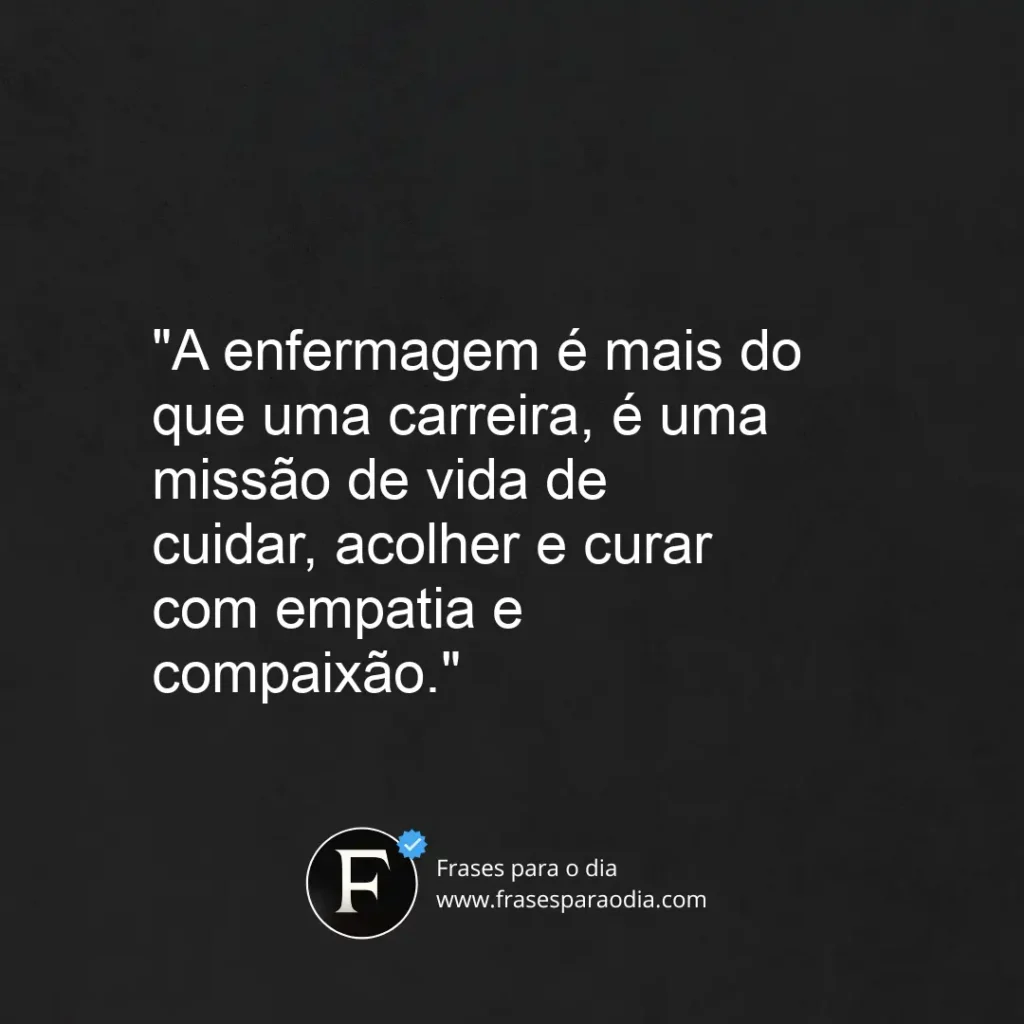 Frases de enfermagem