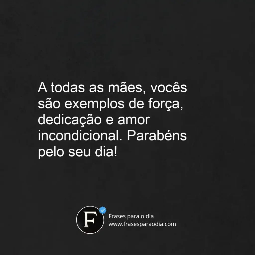 Frases de feliz dia das mães em inglês