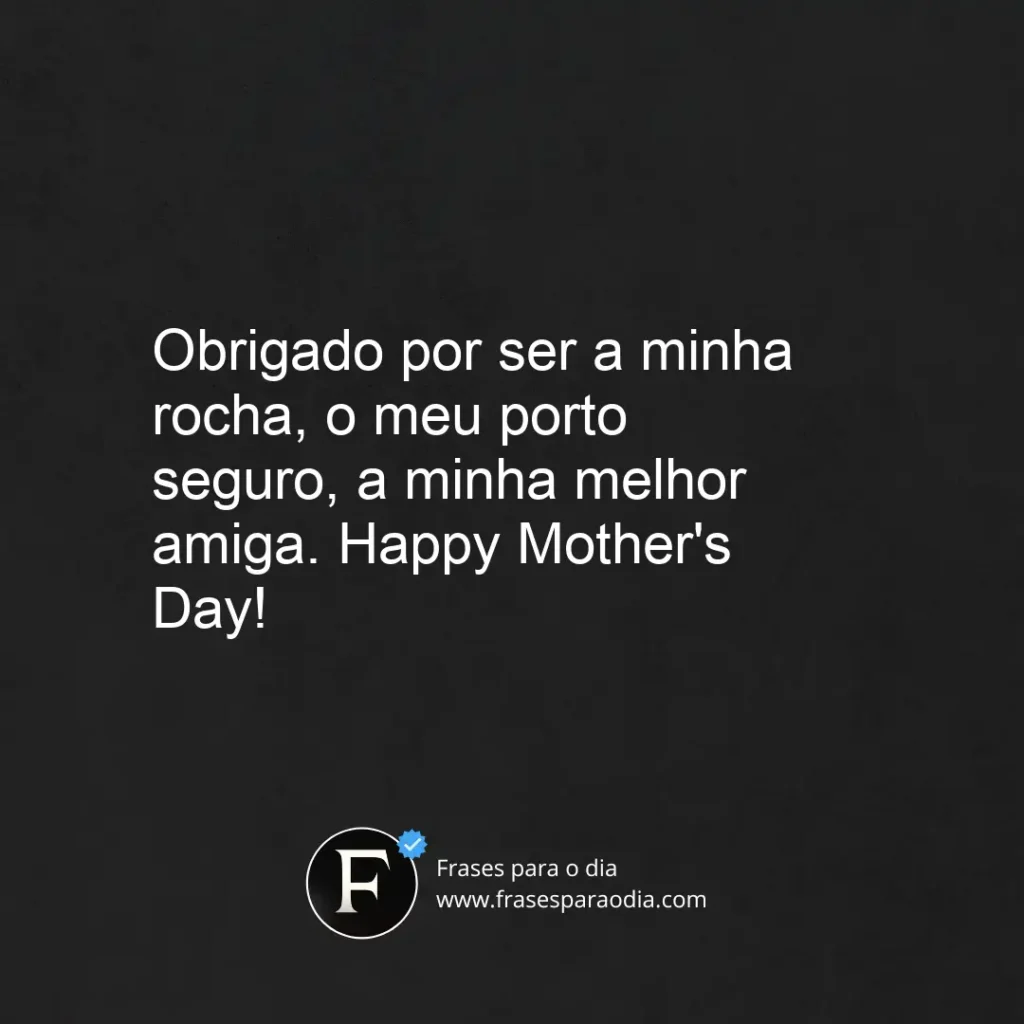 Frases de feliz dia das mães em inglês