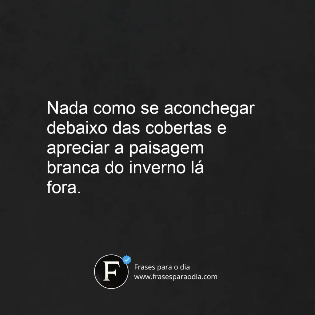 Frases de inverno