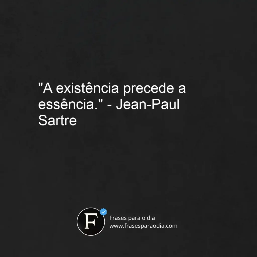 Frases de sartre