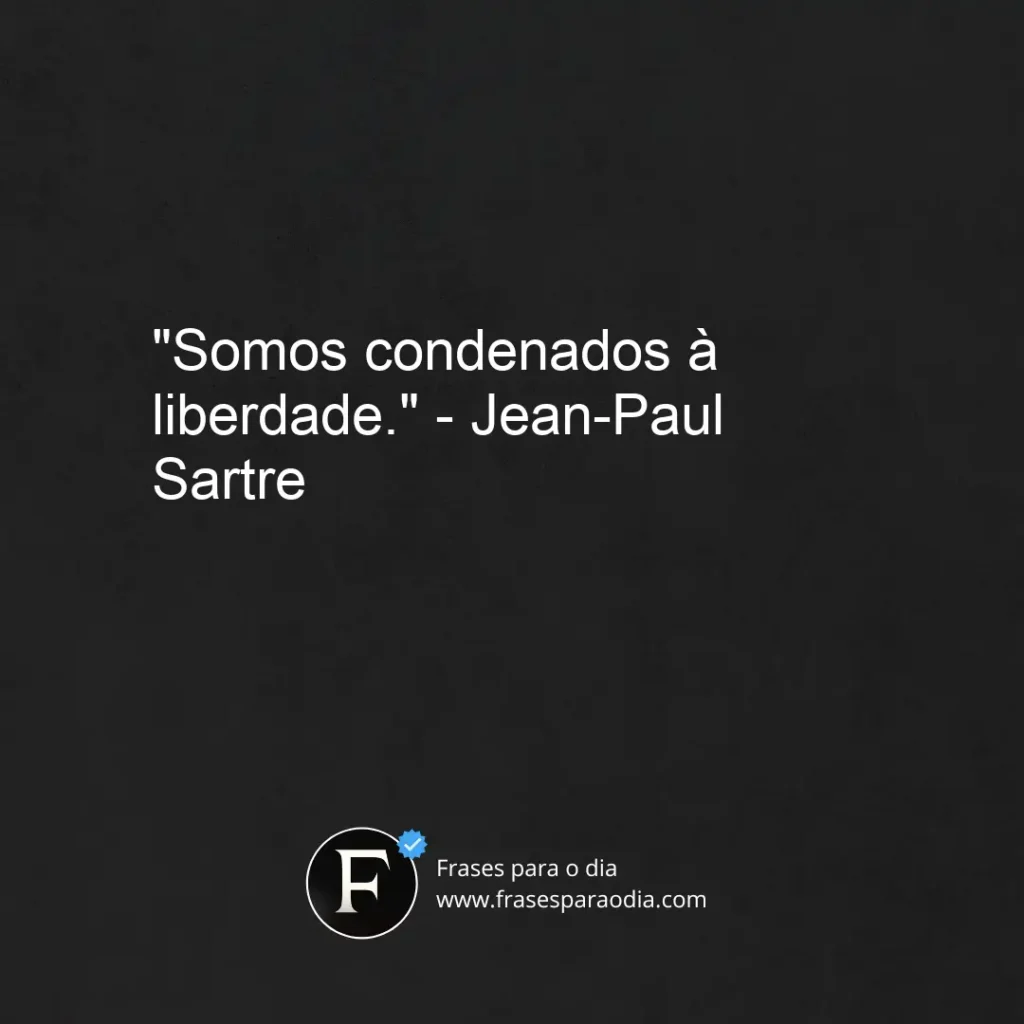 Frases de sartre