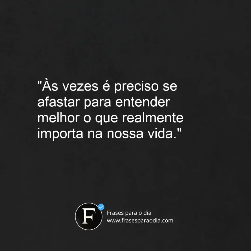 Frases de afastamento