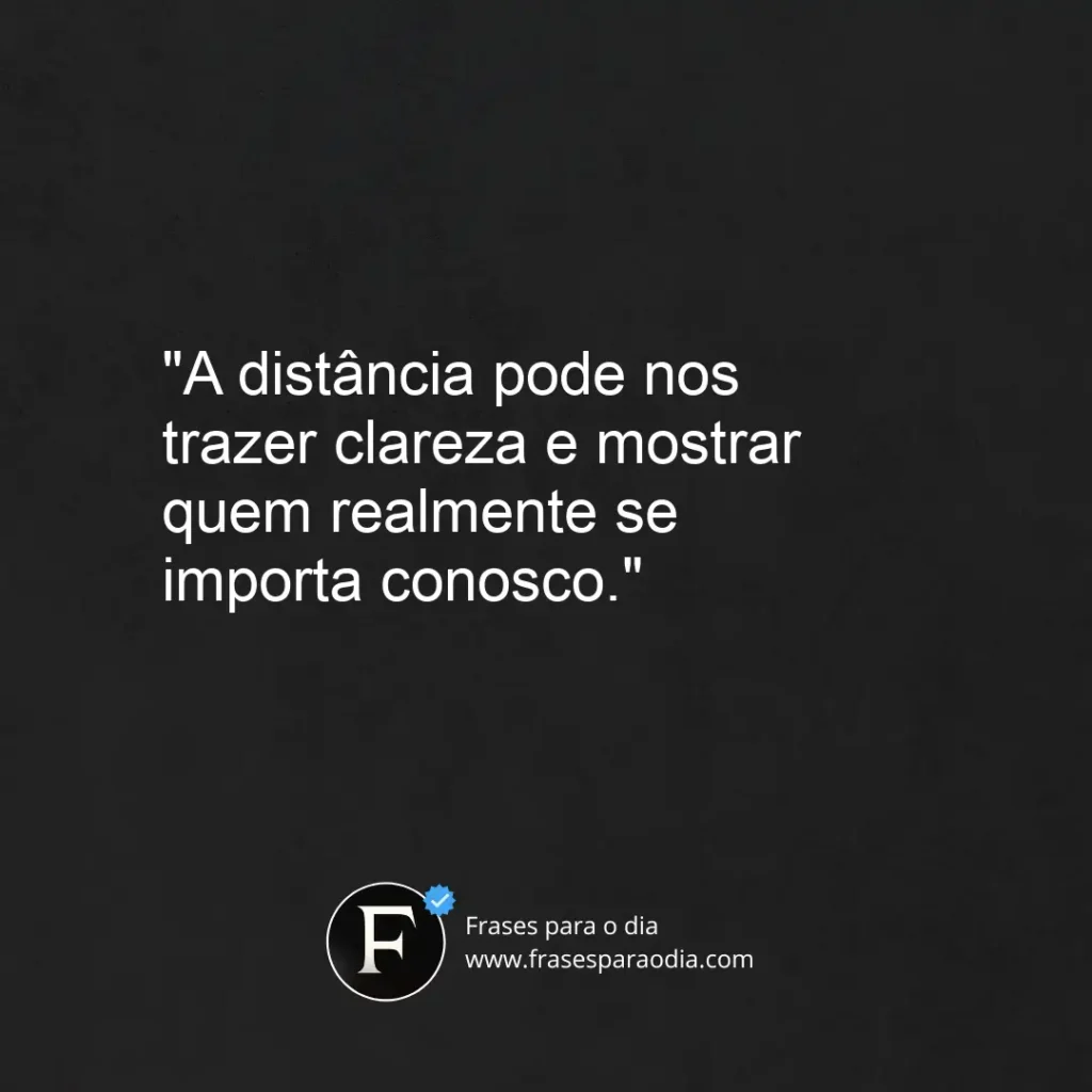 Frases de afastamento