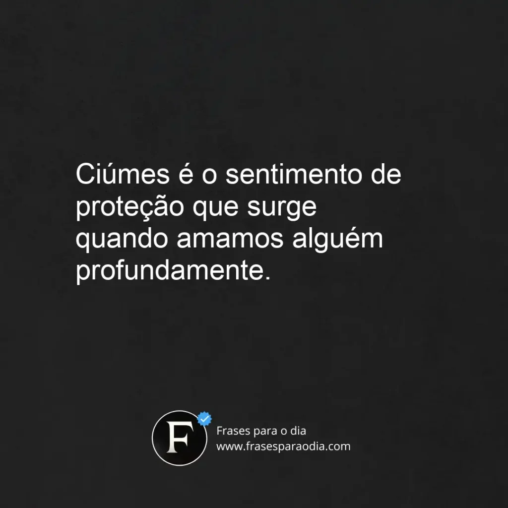 Frases de ciumes