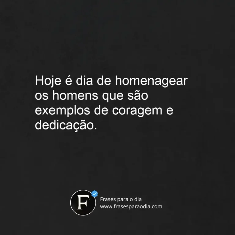 Frases de dia do homem